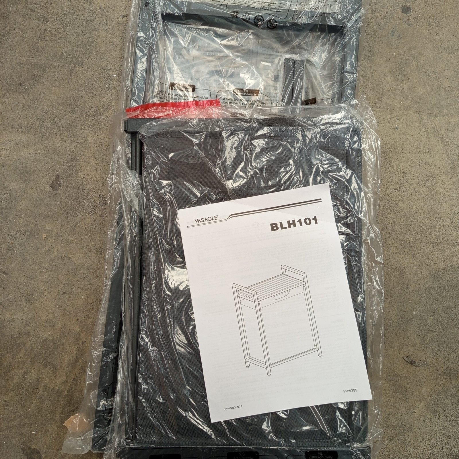 Cesto para Ropa Sucia - BLH101G01 - VASAGLE - Imagen 3