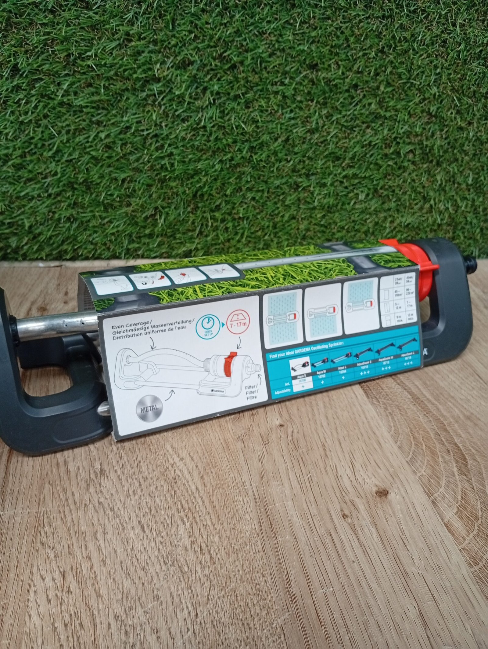 Aspersor oscilante - Classic Polo 250 - Gardena. - Imagen 3