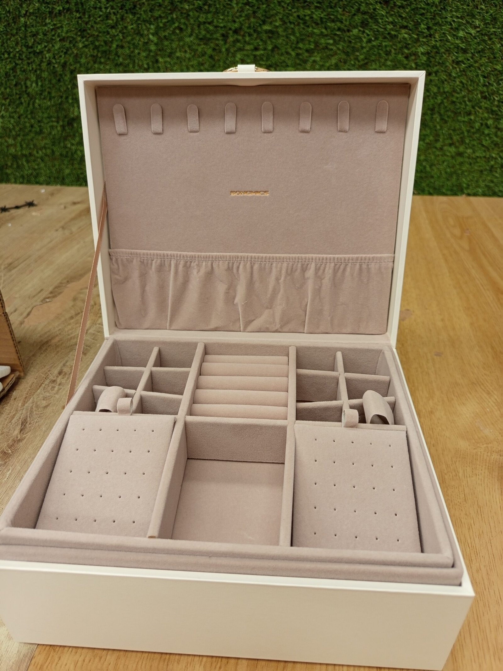 SONGMICS Joyero 2 Capas - Imagen 3