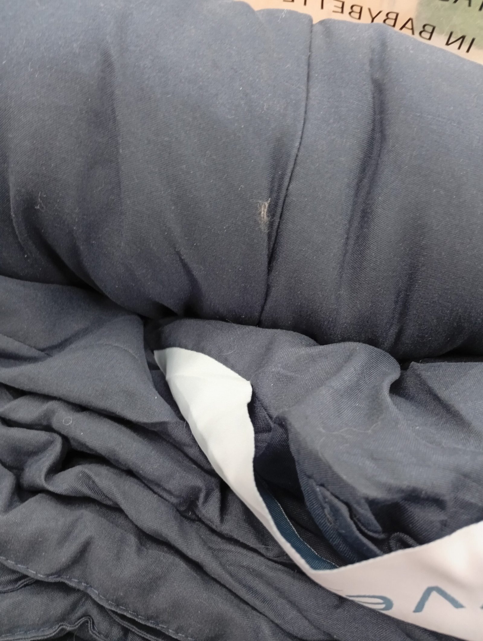 Edredón nórdico - 140x200 cm, Azúl Marino - WAVVE - Imagen 3