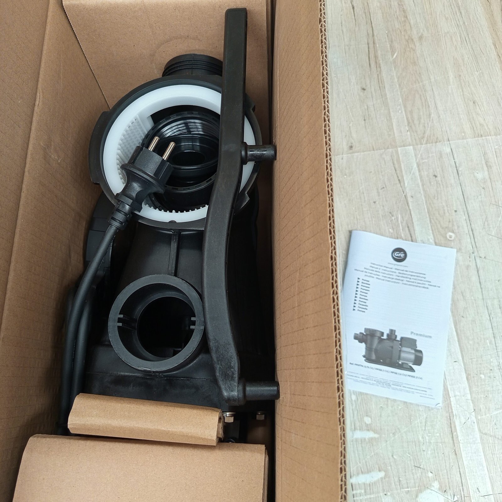 Bomba de Filtración para piscina - PP0102H - GRE. - Imagen 3