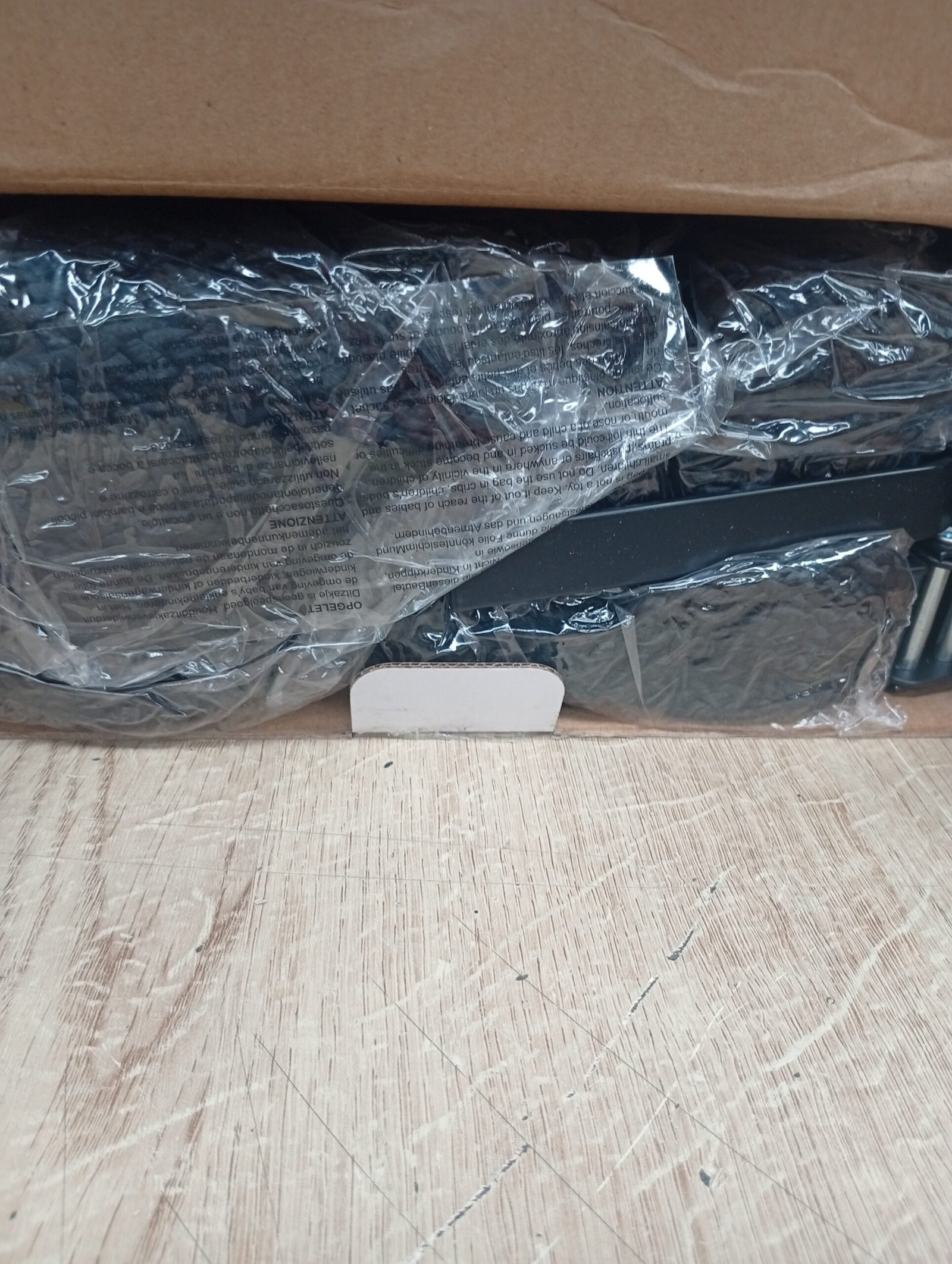 Soporte Bicicleta - Negro, 8 x 100 x 9 cm - Relaxdays - Imagen 3