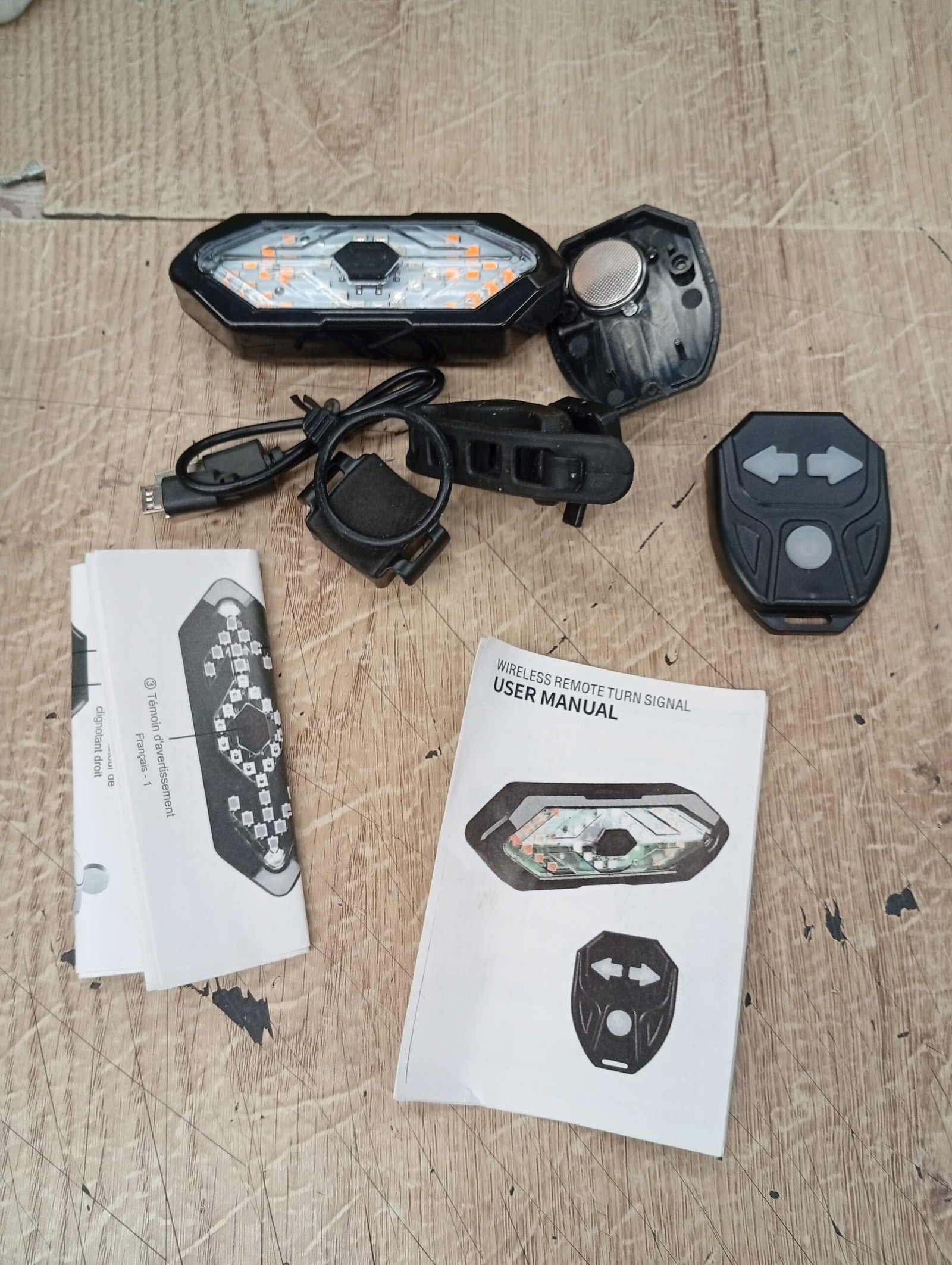 Bicicleta Intermitentes y Luces - Recargable USB - Aramox - Imagen 3