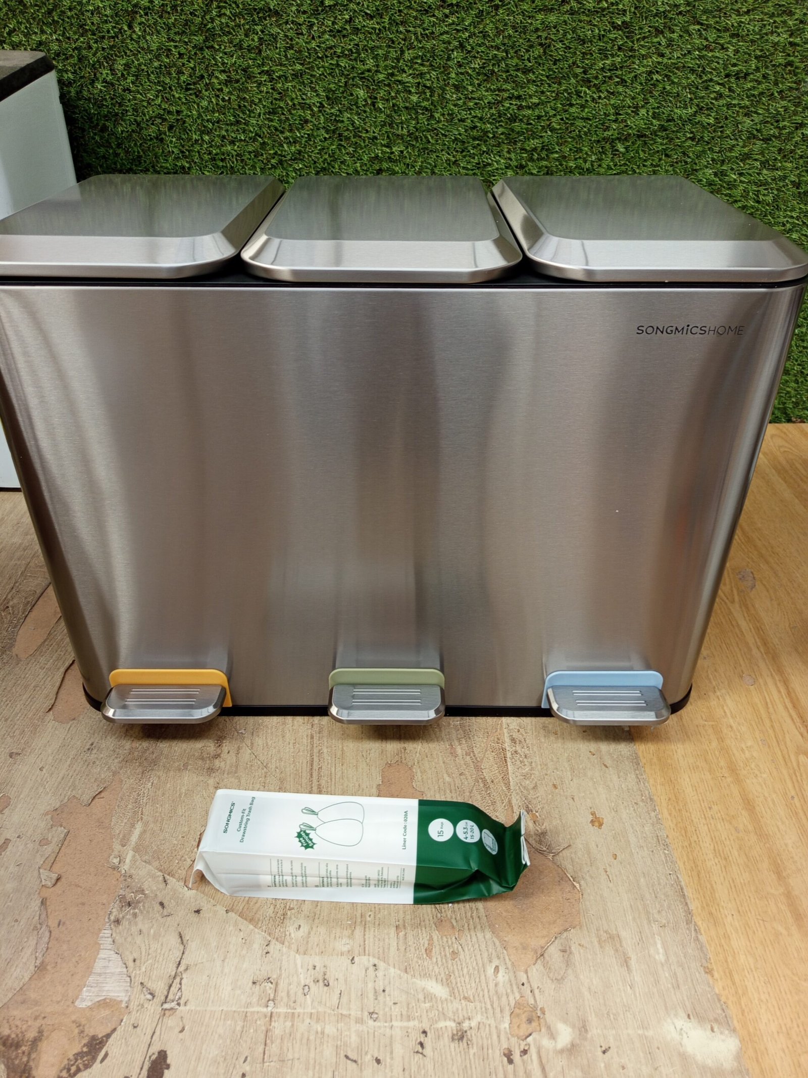 Cubo de basura SONGMICS LTB740E45 - Imagen 3