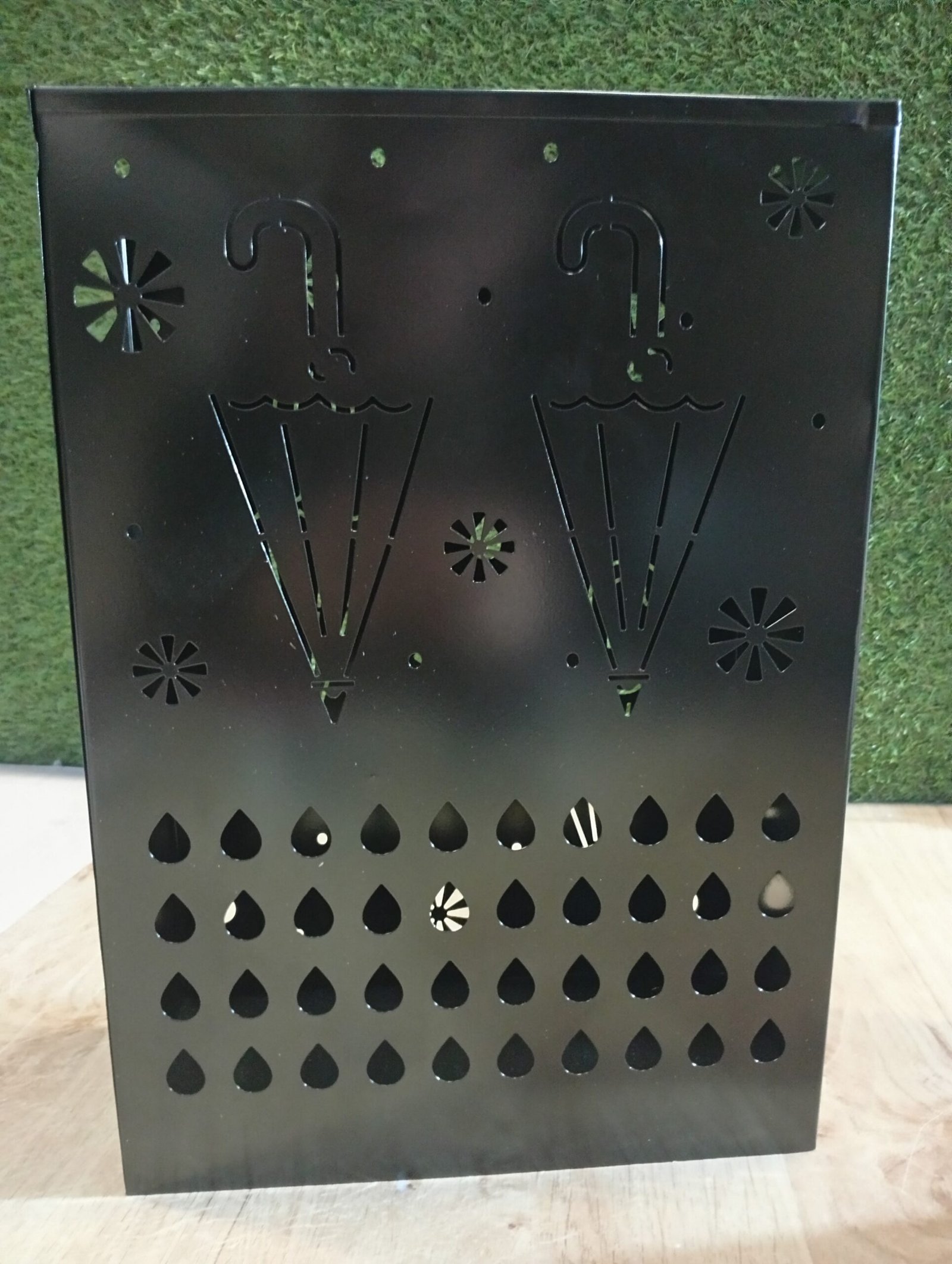 Soporte de metal para paraguas - negro - Coloch - Imagen 3