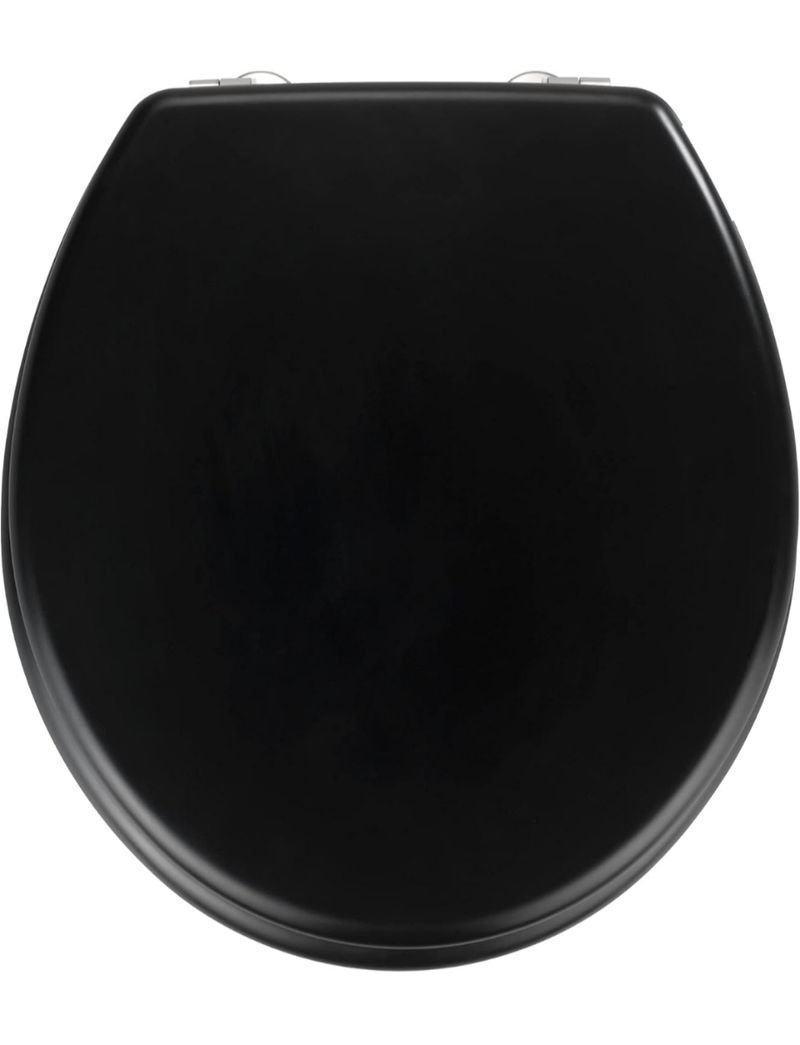 Wenko Tapa de WC Prima Negro - Imagen 3