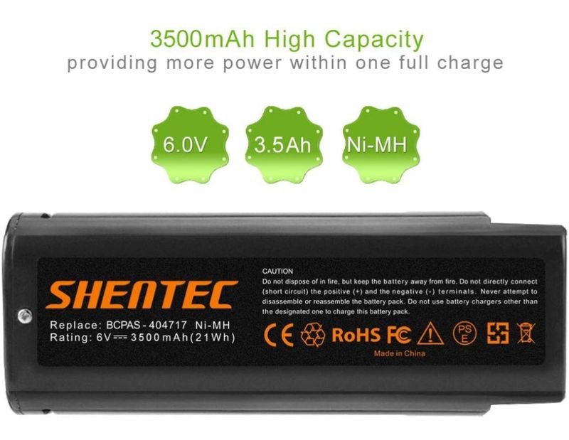 2 Baterías Shentec BCPA5-404717 Ni-MH - Imagen 3