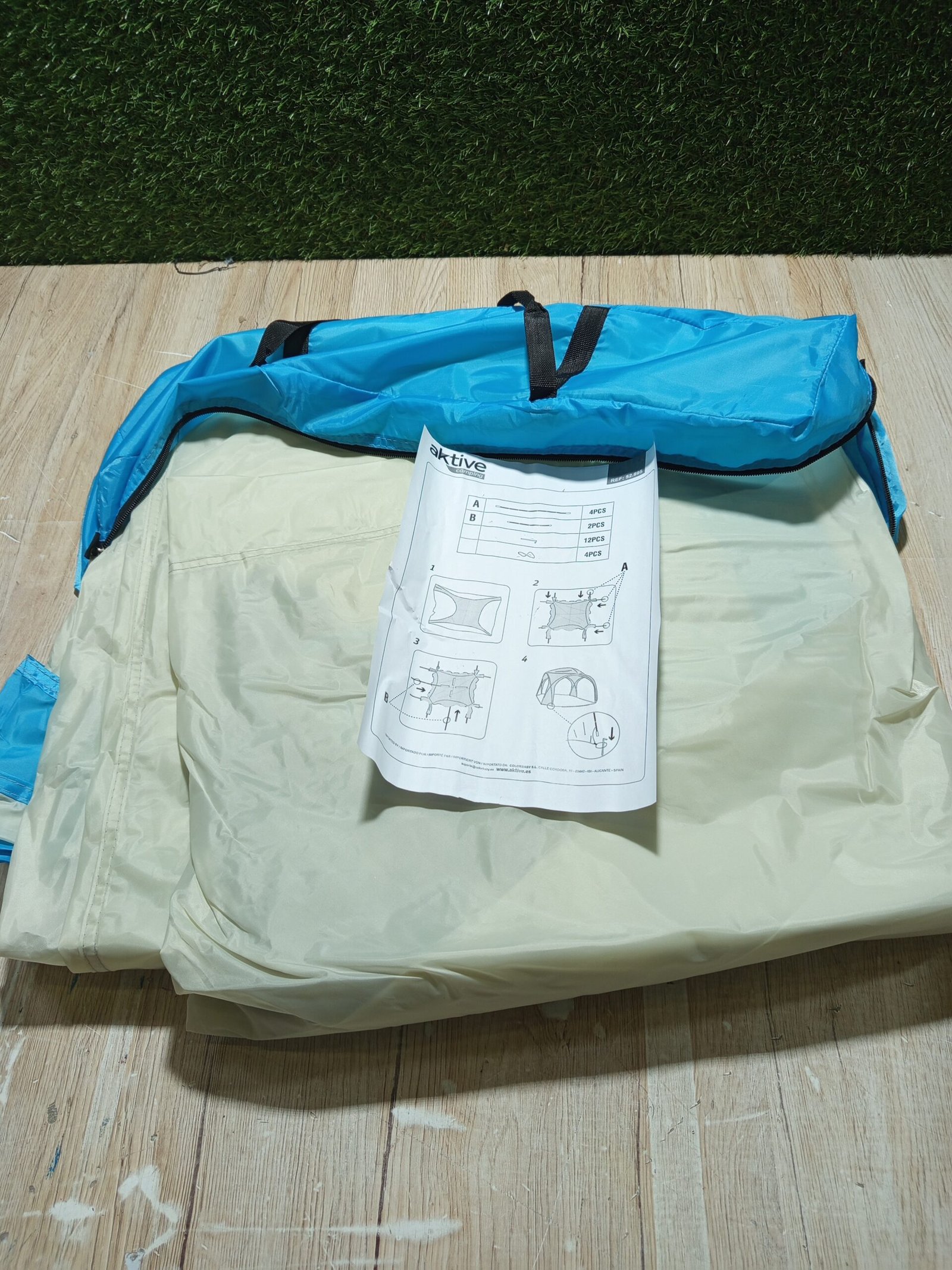 tienda de playa Aktive Camping de 320 x 260 x 320 cm - Imagen 3