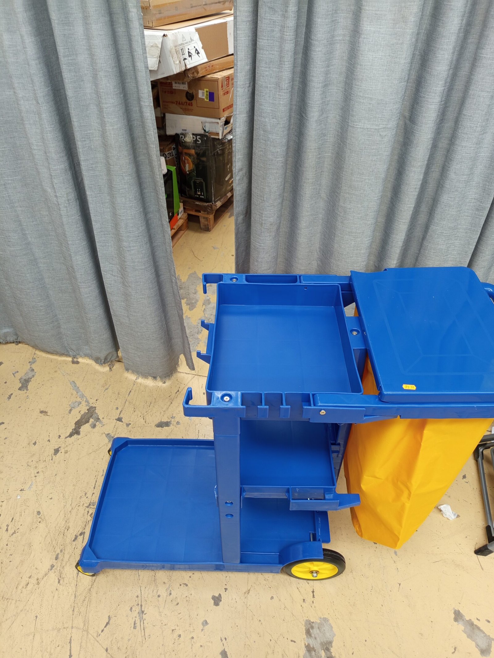 bimiti Carro de limpieza con bolsa - Imagen 3