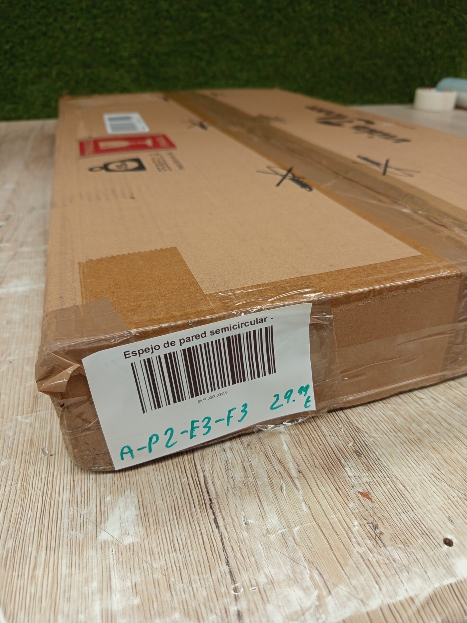 Espejo de pared semicircular - Imagen 9