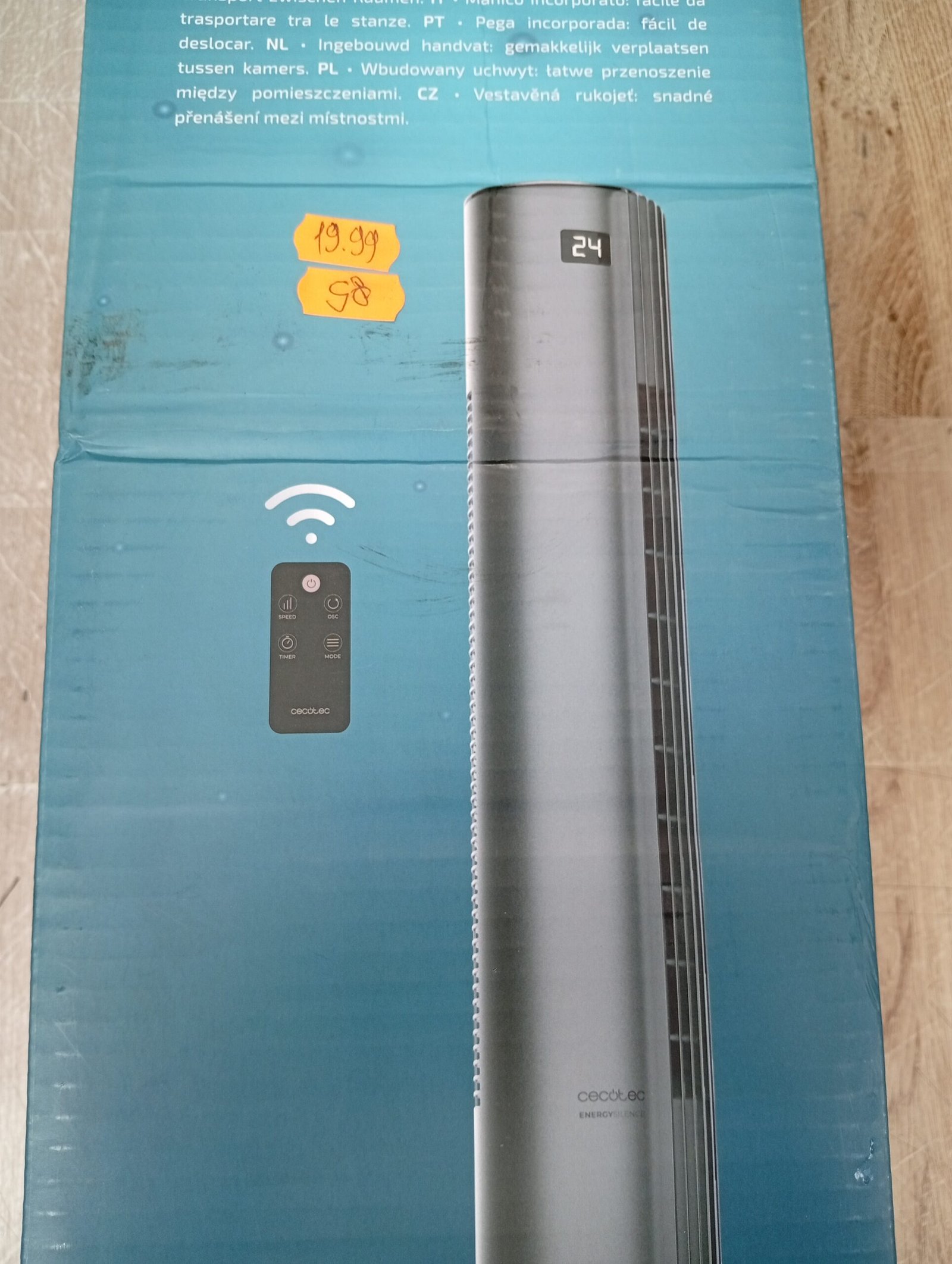 Ventilador de torre - EnergySilence 790 Skyline Smart - Cecotec - Imagen 9