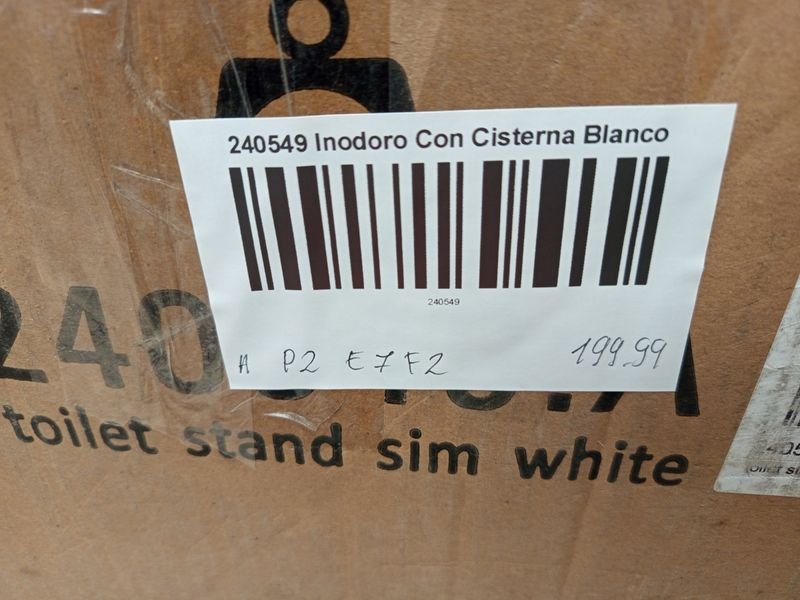 Inodoro cerámico blanco - Imagen 9
