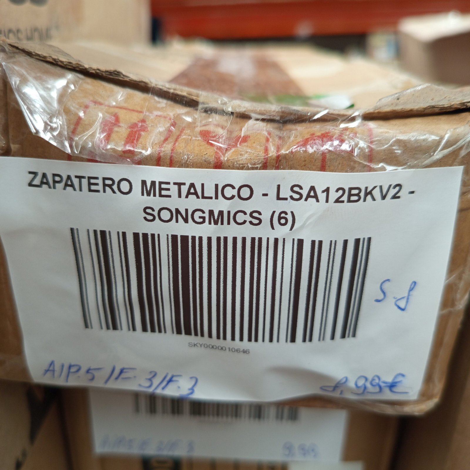 Zapatero metálico - LSA12BKV2 - SONGMICS - Imagen 9