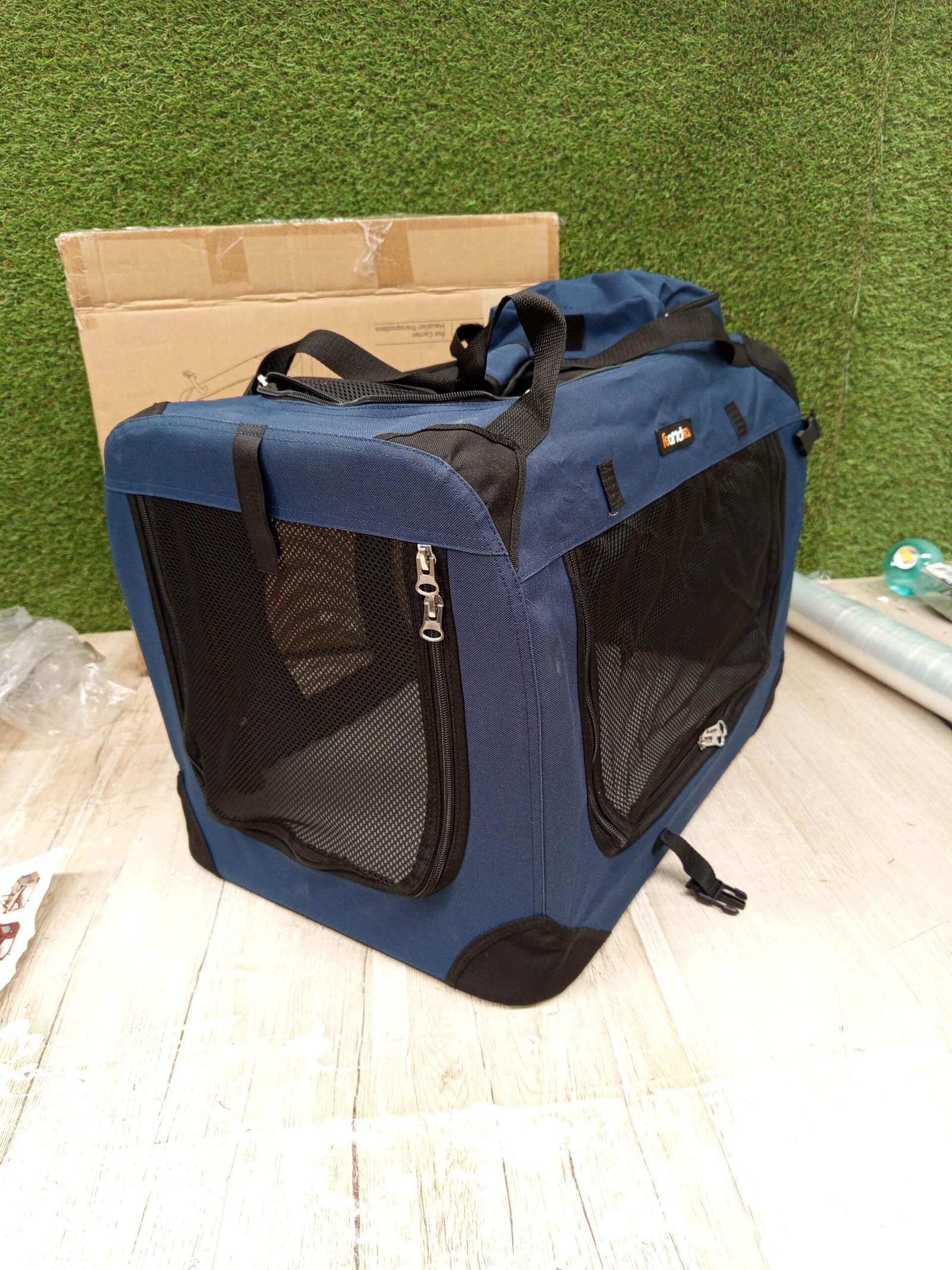 FEANDREA Porta Mascotas Azul Medio - Imagen 4