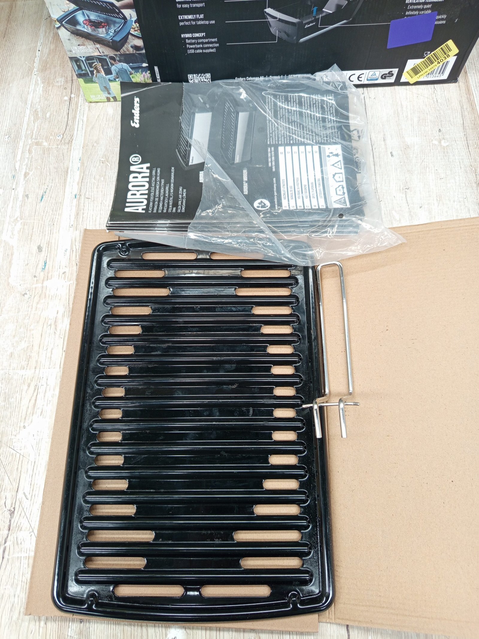 Enders Aurora Barbacoa carbon sin humo - Imagen 4