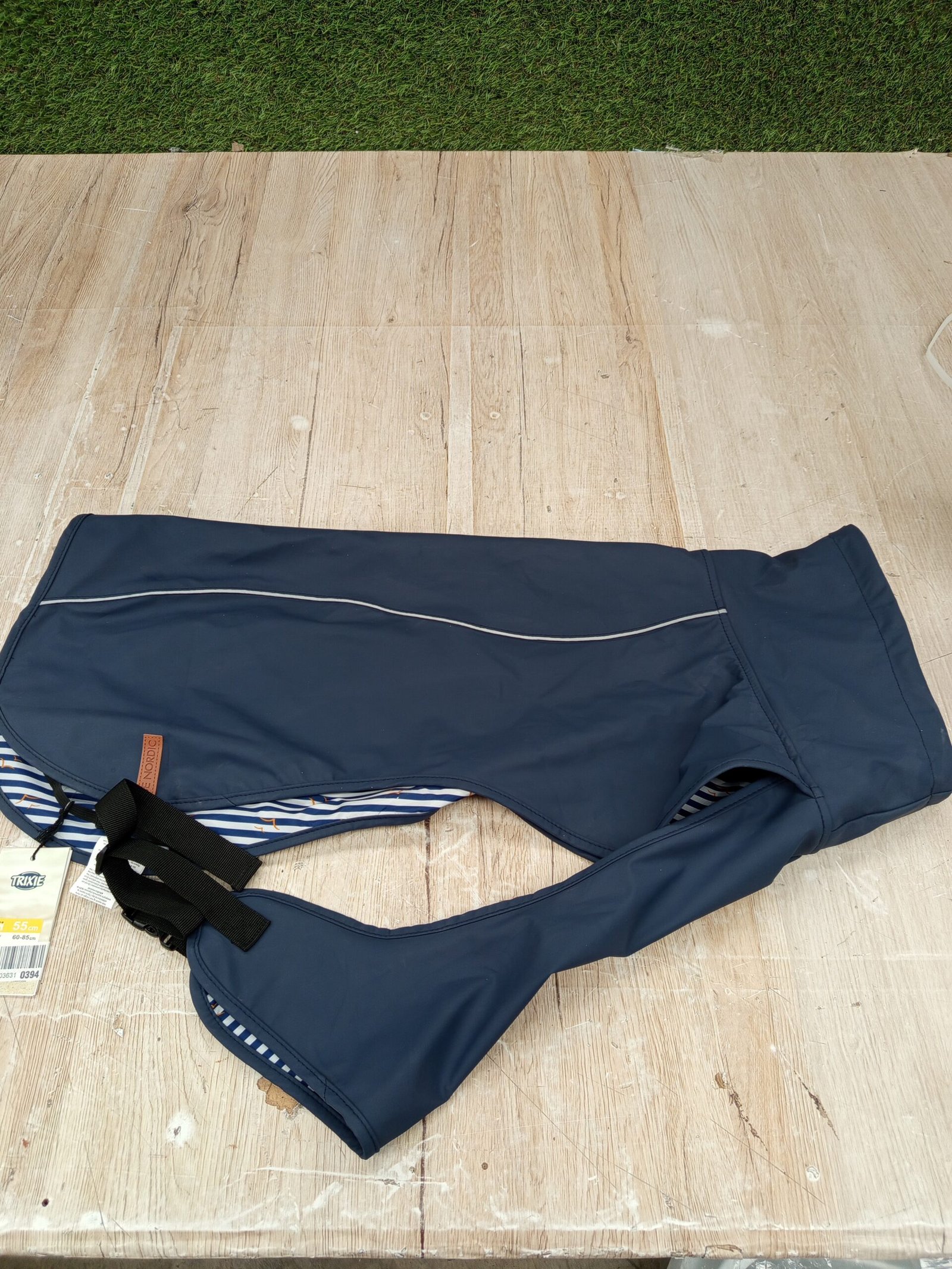 BE NORDIC Impermeable Husum, XL, 55 cm, Azul oscuro - Imagen 4