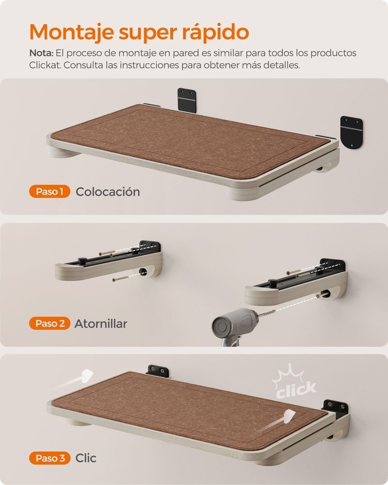 Plataforma para Gatos de Pared - FEANDREA - Imagen 4