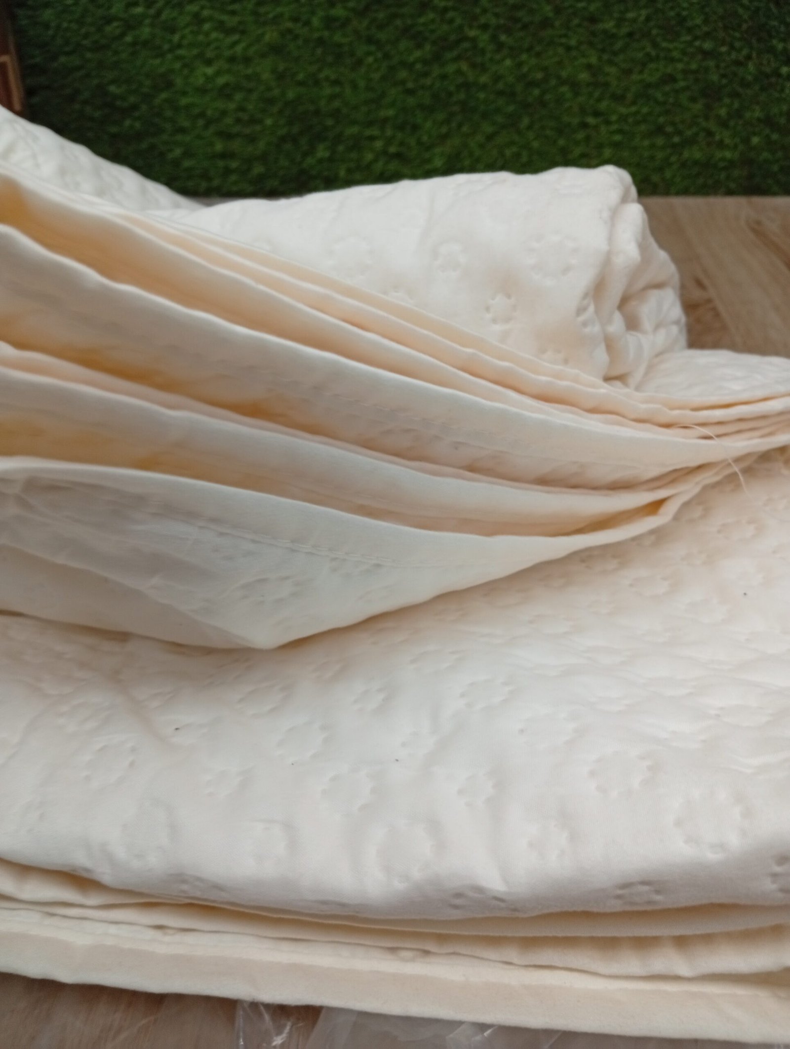 Colcha Bouti - Cama 80/90-180x260cm Beige - Todocama - Imagen 4