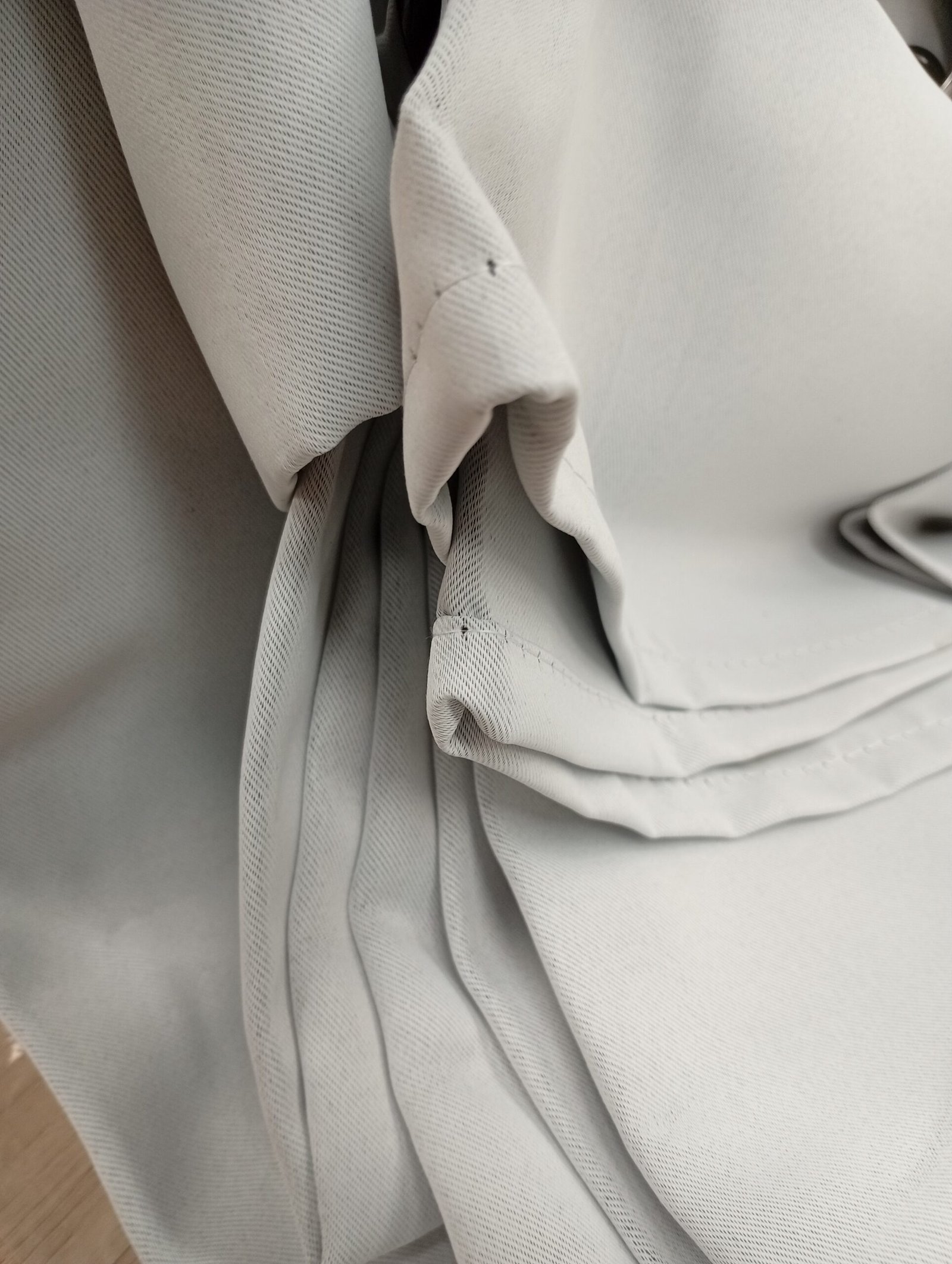 Cortinas opacas - 1 Pieza 140×240cm Gris Claro - MRTREES - Imagen 4