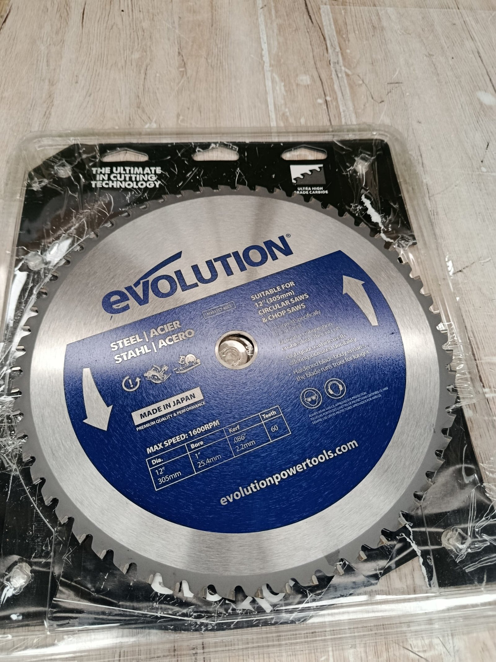 Hoja de sierra de 305mm EVOLUCIÓN - Imagen 4