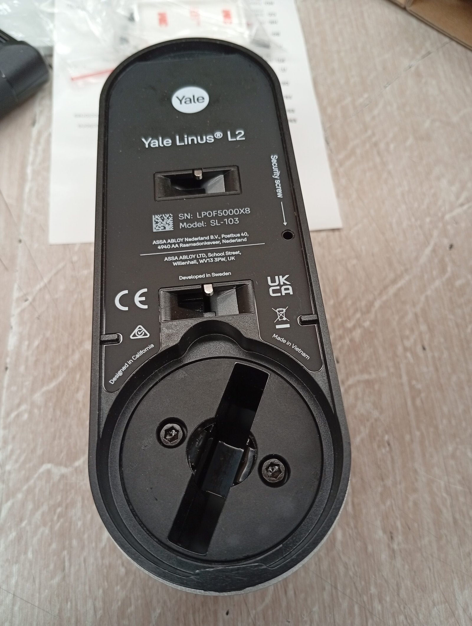 Cerradura inteligente - L2Plata 05/103210/SI - Yale - Imagen 4