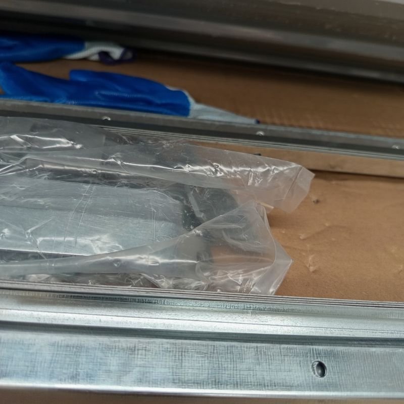 Jardinera Metal Gris - 240x80x77cm - vidaXL - Imagen 4