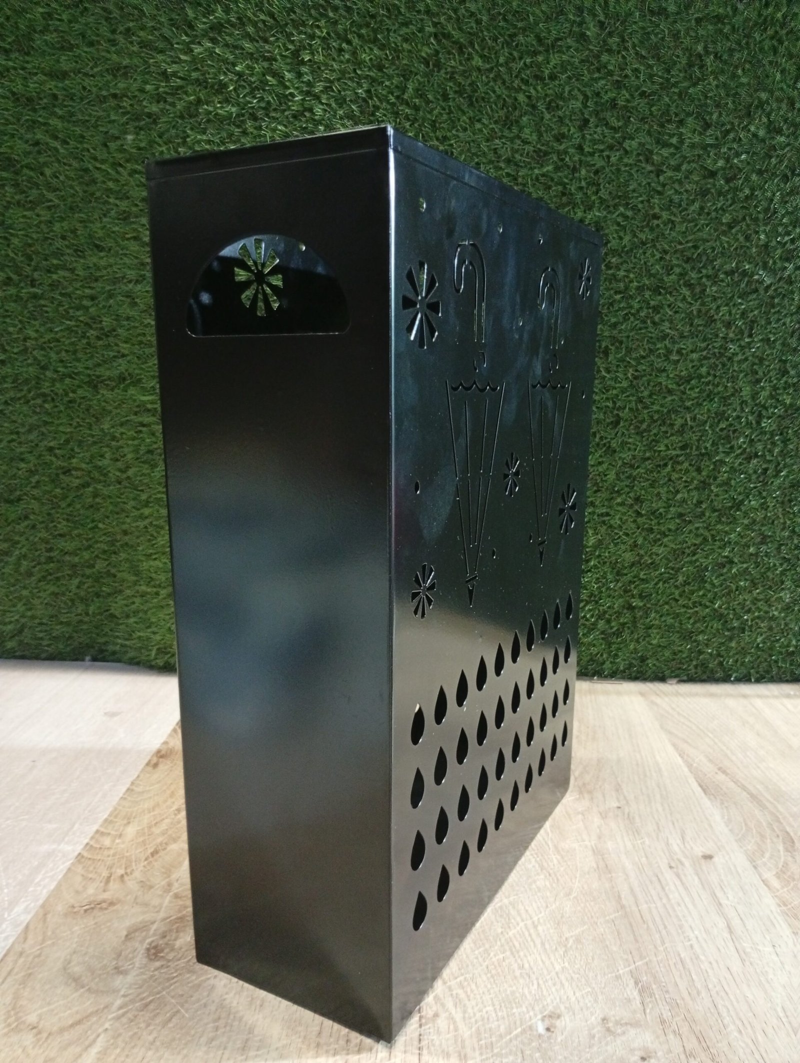 Soporte de metal para paraguas - negro - Coloch - Imagen 4