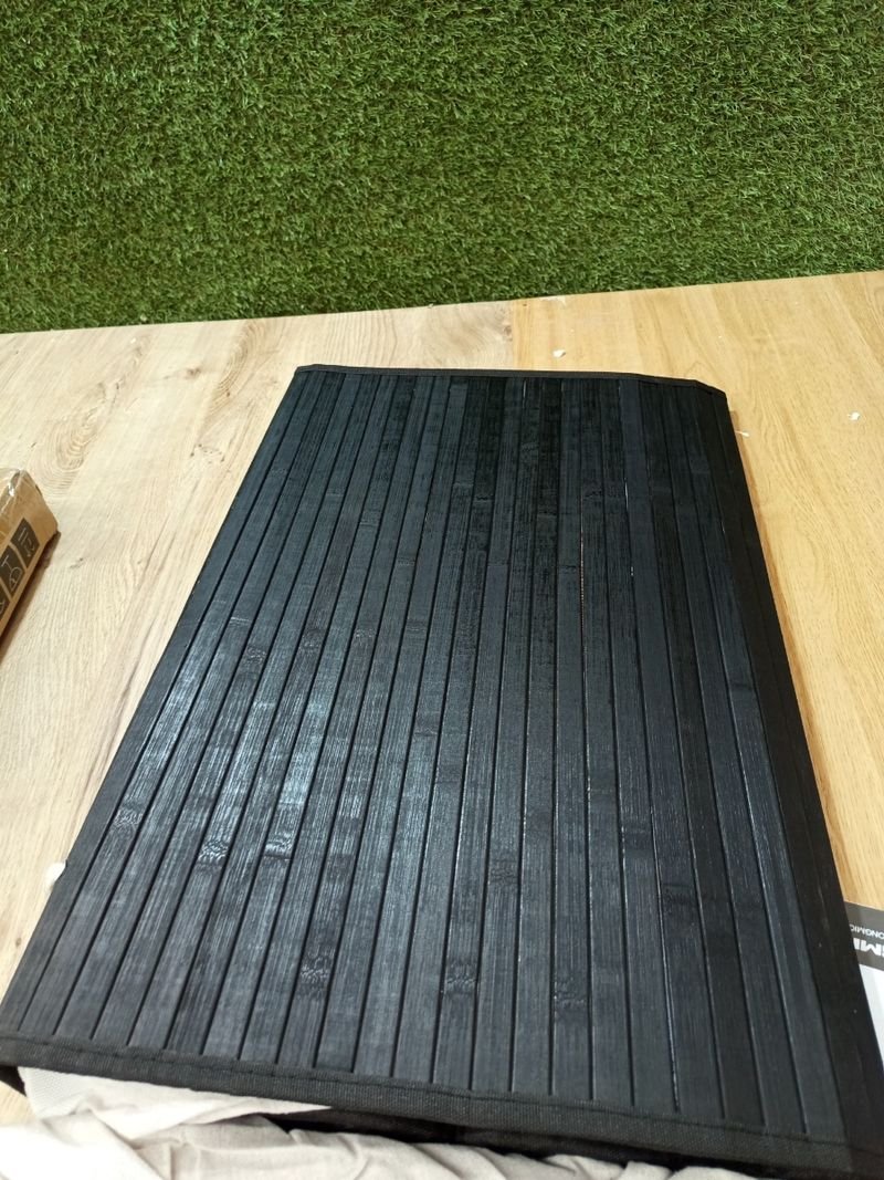 Cesta Lavandería SONGMICS Bambú - Negra - Imagen 4