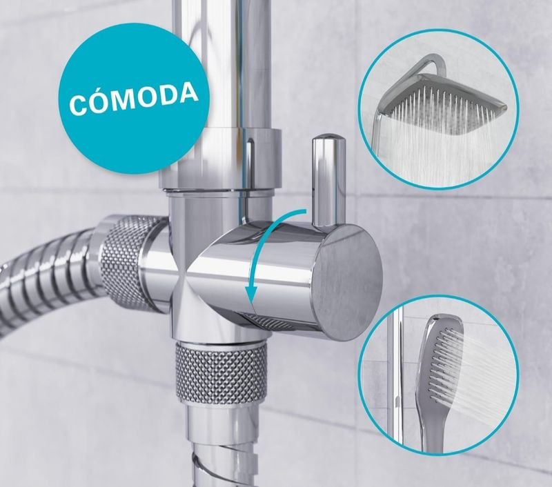 Ducha Baño - Griferia Metalica - Imagen 4