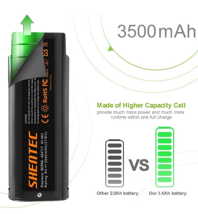 2 Baterías Shentec BCPA5-404717 Ni-MH - Imagen 4