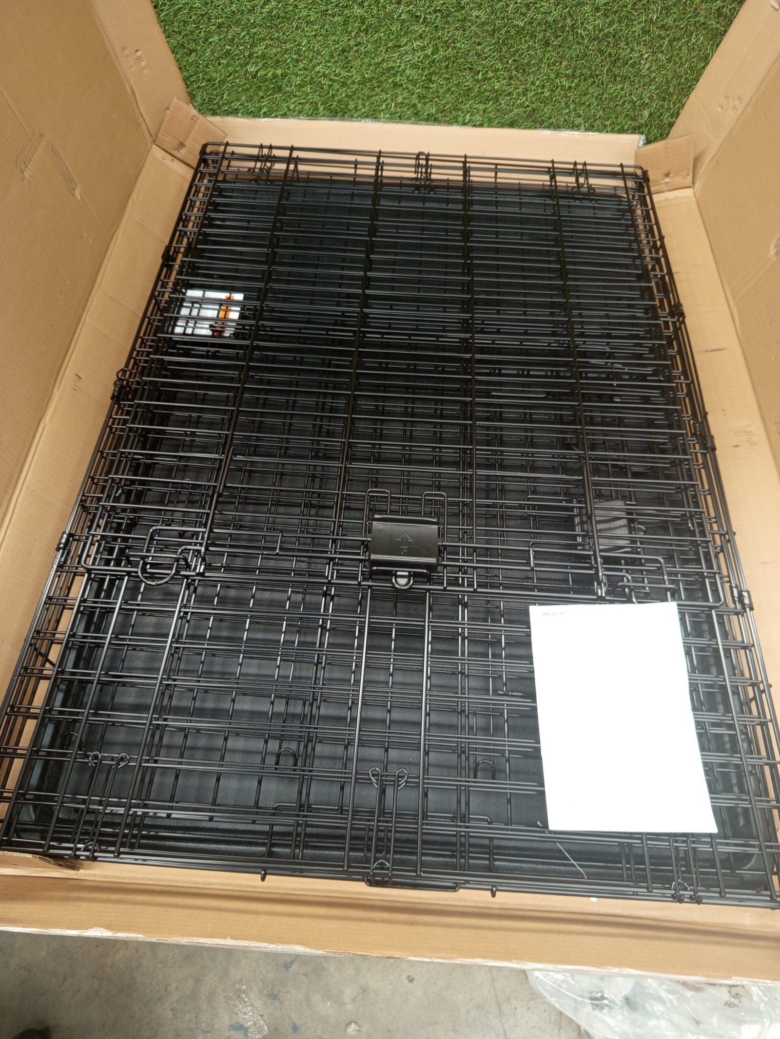 Jaula para Perro - 107 x 71 x 76 cm - Amazon Basics - Imagen 4