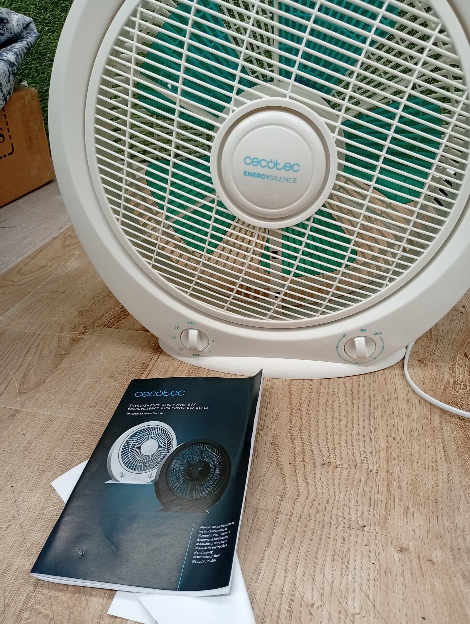 Ventilador de suelo - EnergySilence 4500 Power Box - Cecotec - Imagen 2