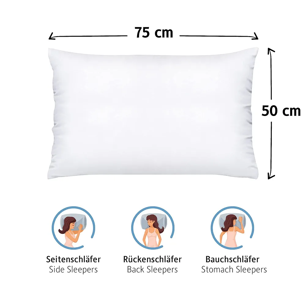 Juego de 2 almohadas - 50 x 75 cm - Komfortec - Imagen 2