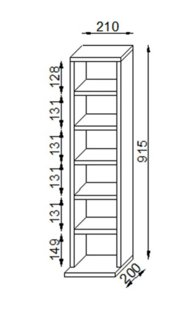 Estante de almacenamiento decorativo - Imagen 2