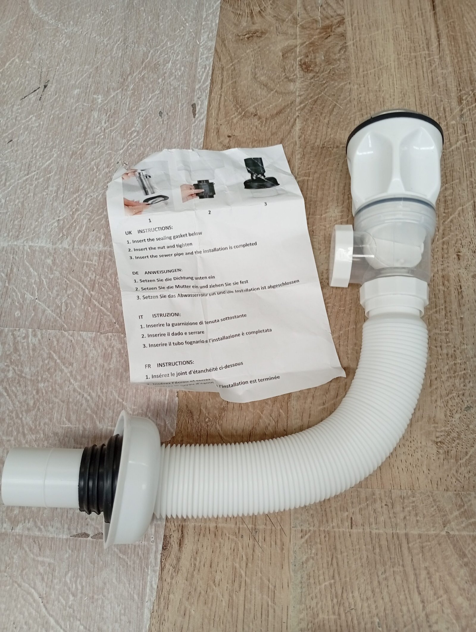 Lavabo Flexible - 230-800 Mm - Dachiy - Imagen 2