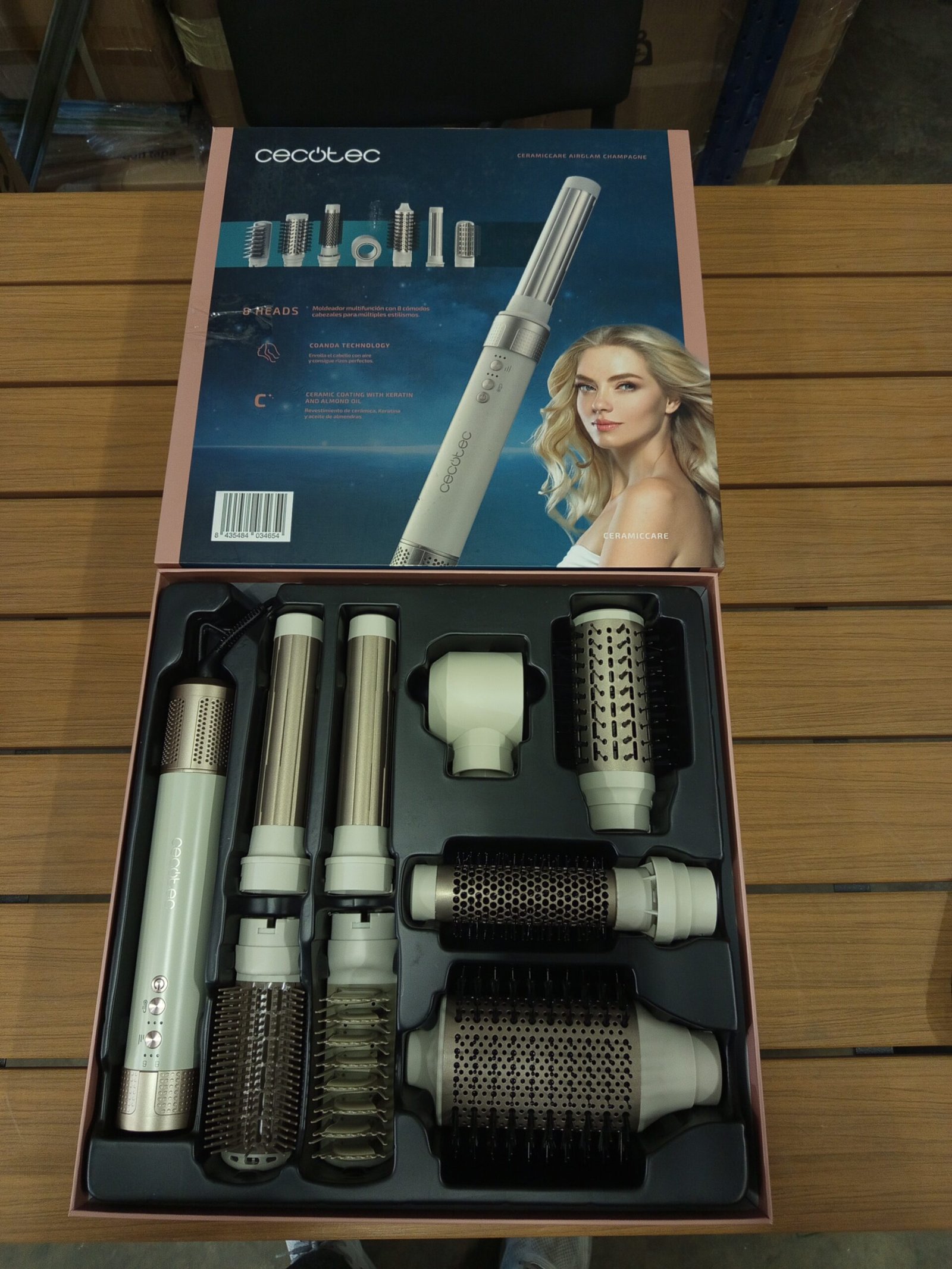 Cecotec Cepillo de Aire Secador Moldeador Alisador Multifunción 8.. - Imagen 2