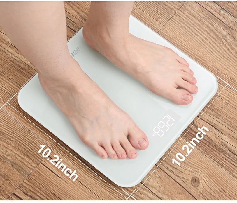 Báscula De Baño Digital RENPHO, Báscula De Peso Corporal De Alta Precisión Con Pantalla Iluminada - Imagen 2