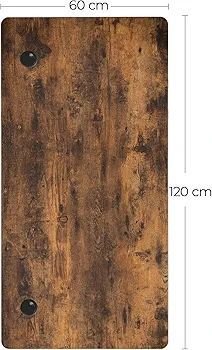 Tablero Escritorio Marrón - LDB001B01 - SONGMICS - Imagen 2