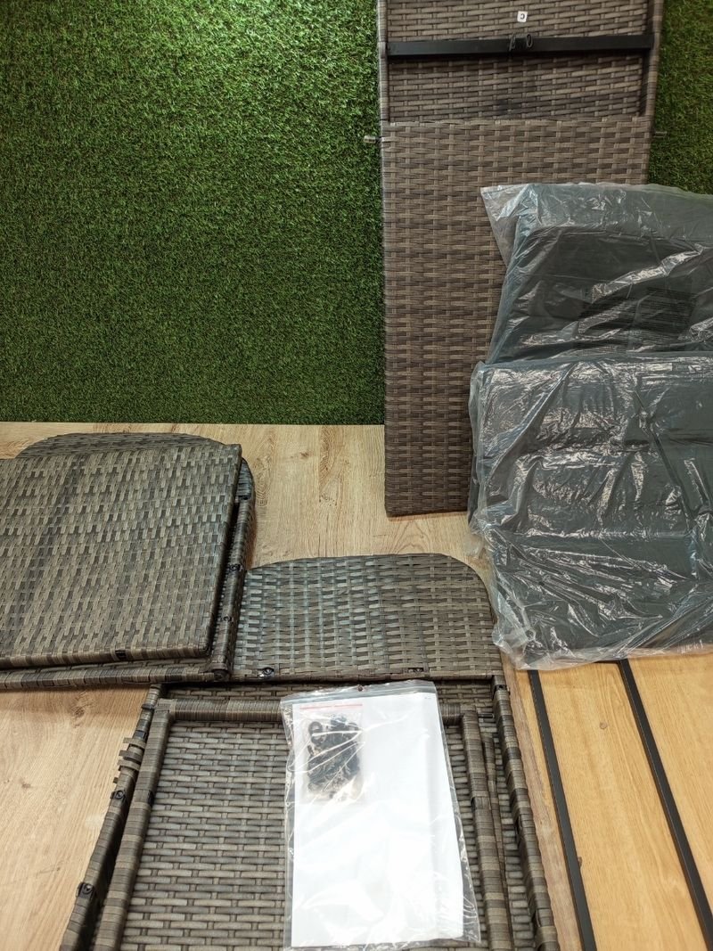 Sillón reclinable de jardín - vidaXL. - Imagen 2