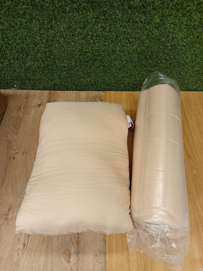 Cojin palet vidaXL beige - Imagen 2