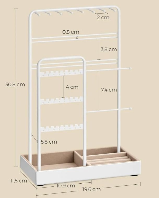 Soporte Joyas SONGMICS - Organizador - Imagen 2