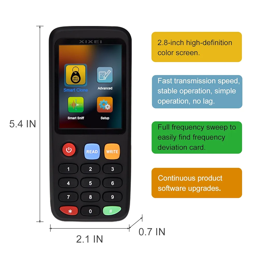 Lector de tarjetas - XIXEI - 17 NFC - Imagen 2