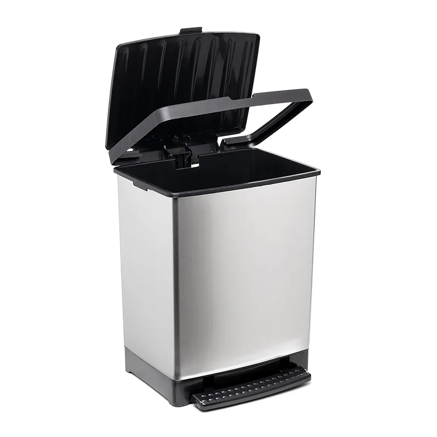 Cubo de basura - 33,5x31x42 cm - TATAY - Imagen 2