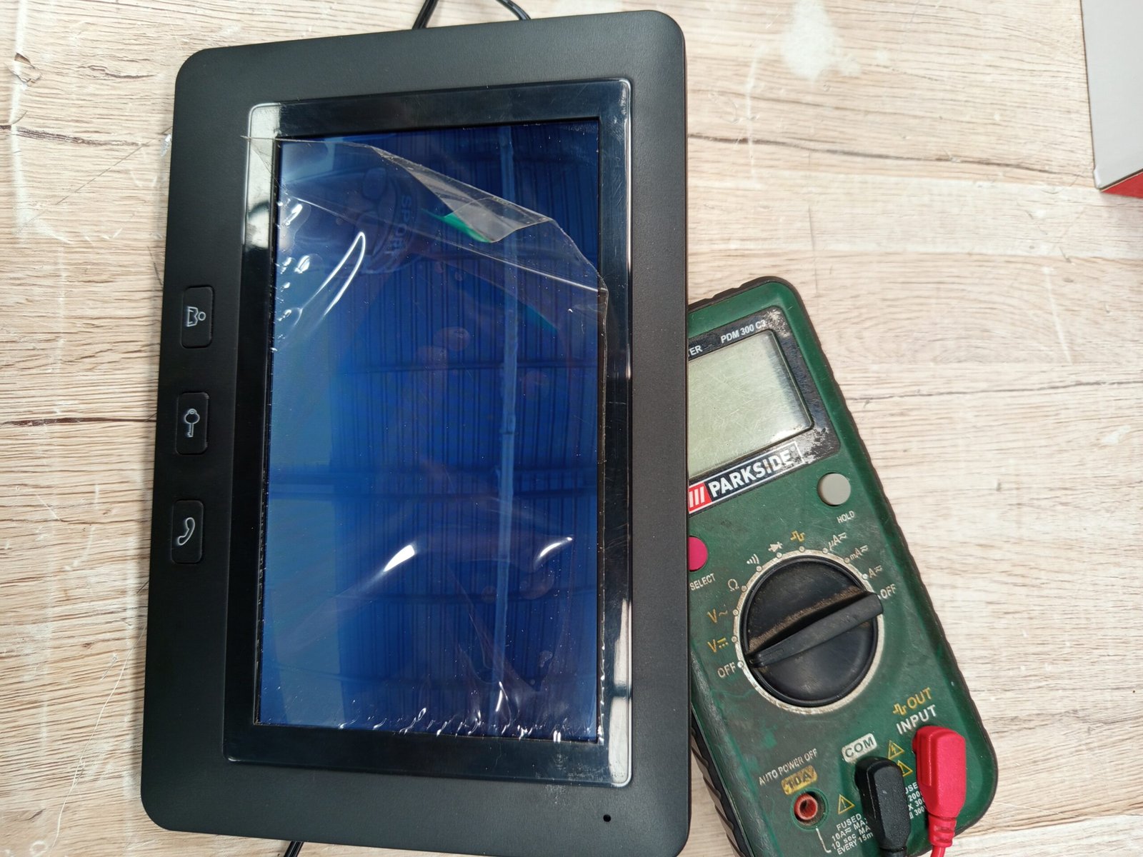 EURA VDP-45A3 Alpha White, Negro, 1 Monitor - Imagen 2