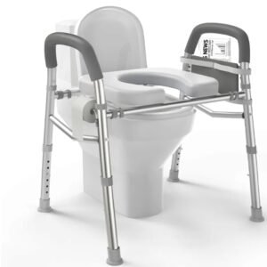 Asiento de inodoro elevado