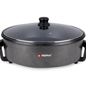 Alpina - Sartén multicocina eléctrica con termostato