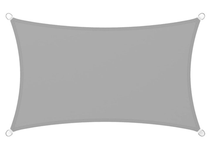 Vela de sombra SONGMICS GSH35GY