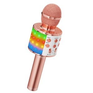 Ankuka Micrófono Karaoke Bluetooth Micrófono