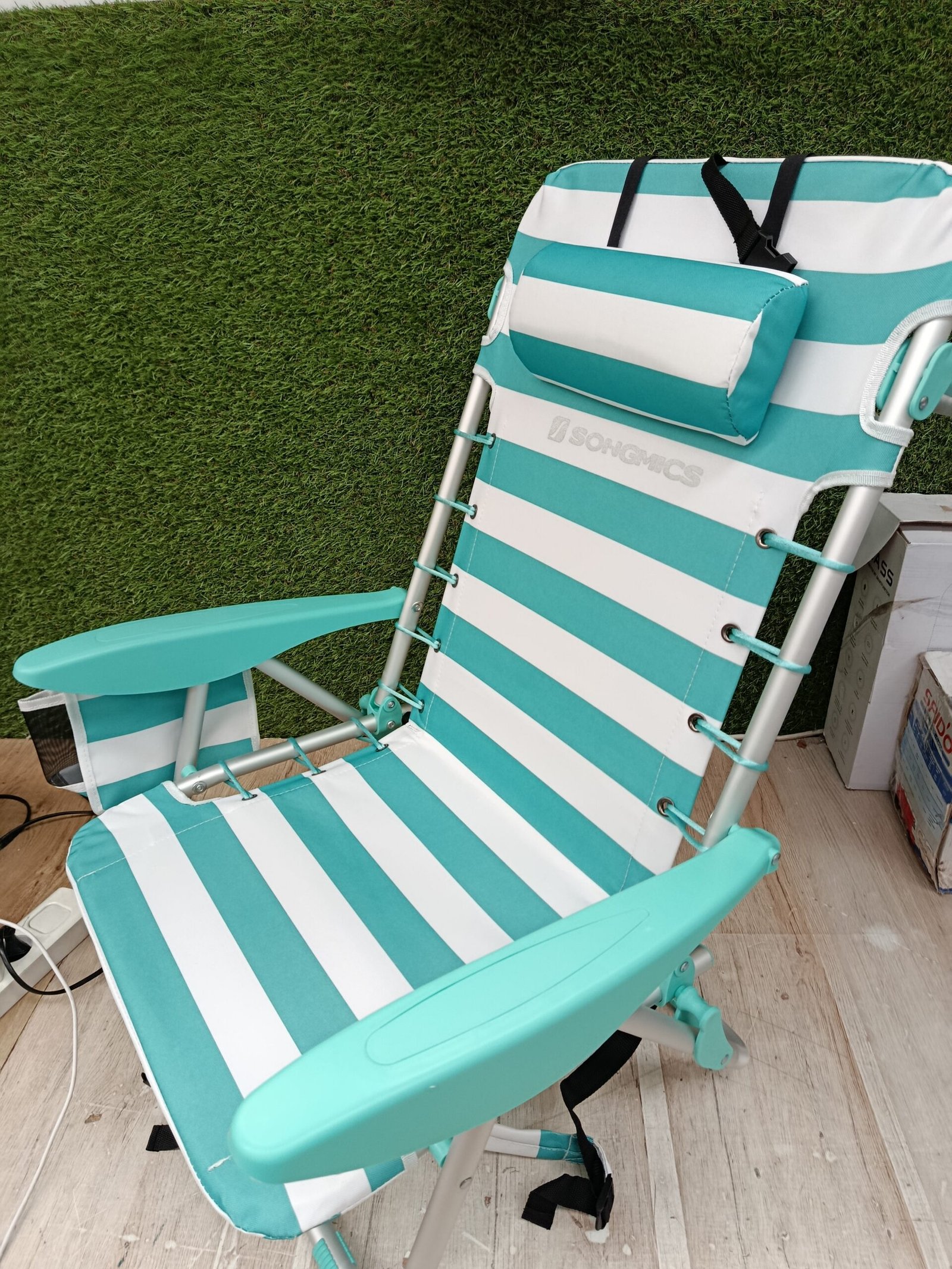 Silla de playa Songmics