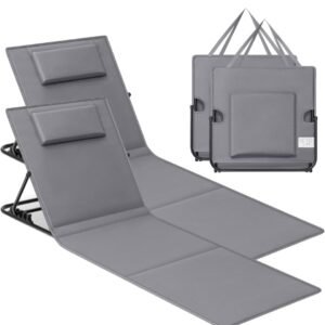 Tumbona con respaldo SONGMICS GCB251G11.